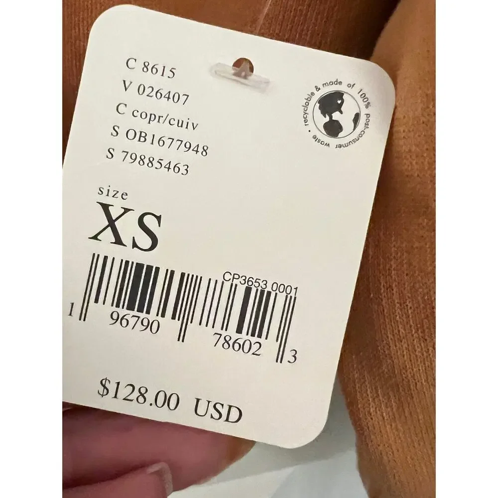 Free People FP Movement Slouchy Shelter Hoodie XS Copper Gorpcore Boxy Boho Chic - Picture 6 of 9